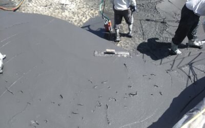 Quick Replaster With Cameron Black Mini-Pebble Plaster Material.