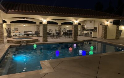 The Alvarado’s Pool And Stone Work.